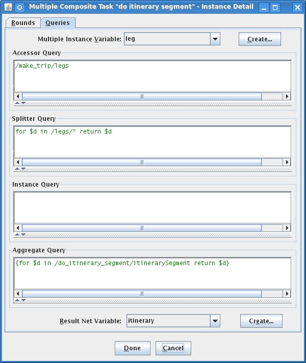 Gestione istanze multiple di task Al completamento di un istanza, si deve specificare attraverso la Instance Query come trasformare e aggregare i dati