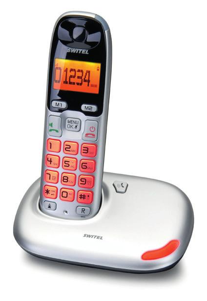 Cordless AmpliDect 350 Il piacere di una telefonata in qualsiasi stanza. Il cordless AmpliDect 350 aumenta la qualità del suono riducendo al minimo ogni tipo di interferenza.