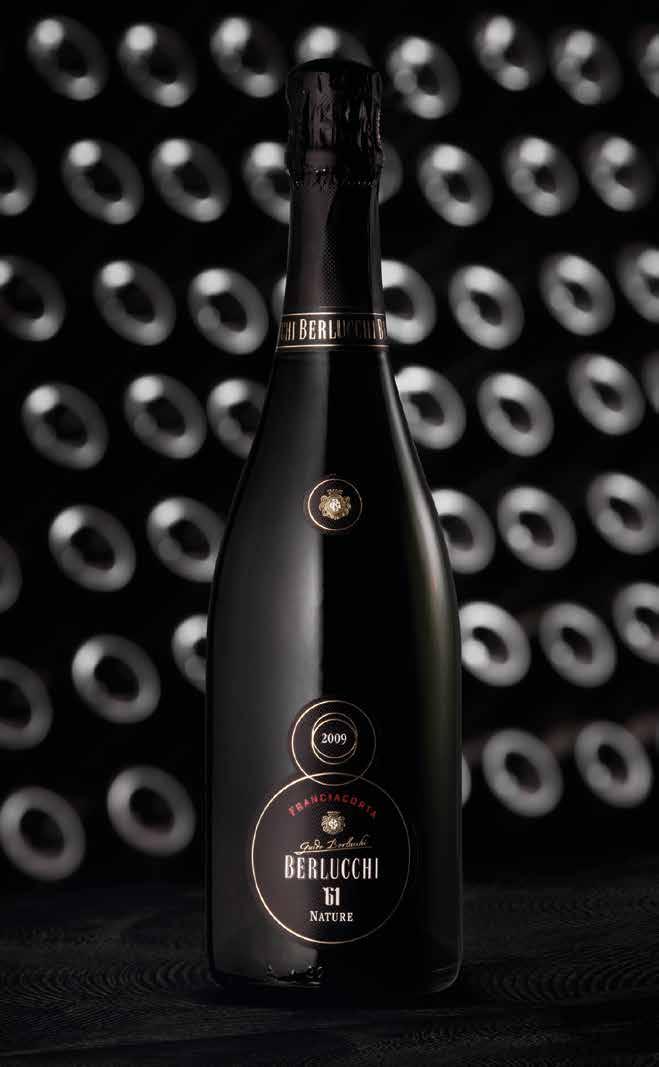 SCHEDA TECNICA BERLUCCHI 61 NATURE 2009 FRANCIACORTA MILLESIMATO UVE: Chardonnay (80%) e Pinot Nero (20%), provenienti dai vigneti di proprietà Arzelle, Rovere, San Carlo e Ragnoli; tutti ad alta