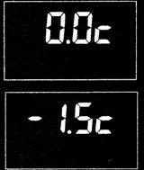 termometro), potete impostare la misura della temperatura in modalità "correzione".