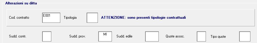 Nulla cambia invece se non si vuole applicare l'ente, in quanto impostato ad esempio in a- nagrafica ditta, indicando in griglia "Enti standard" l'ente senza l'indicazione delle percentuali.