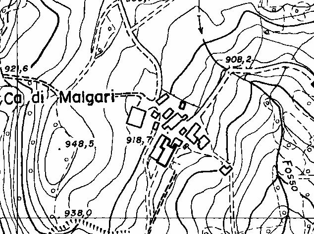 TOPONOMASTICA: CA DI MALGARI 2 3 4 LOCALITA, VIA E NR. CIVICO: LOC.