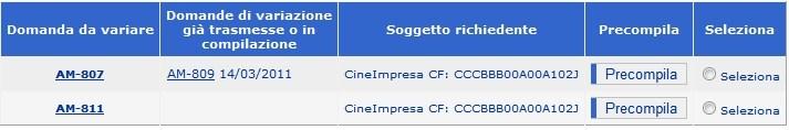 Modifica dati di una domanda già trasmessa el caso in cui si vogliano apportare modifiche e/o integrazioni ad una domanda già trasmessa occorre innanzitutto avviare una nuova domanda, seguendo le