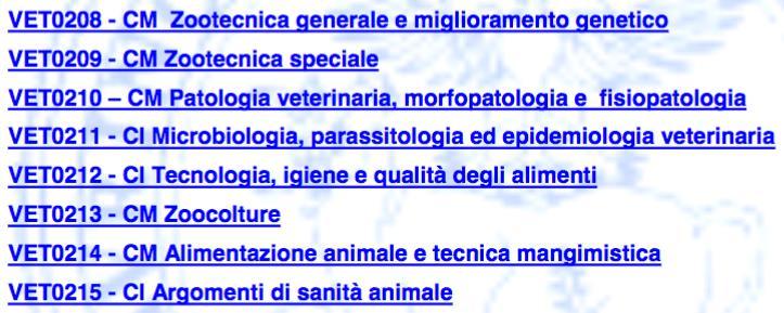 Corso di Laurea in Produzioni e Gestione degli