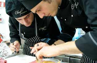 clienti realizzate presso la sala ristorante della scuola.