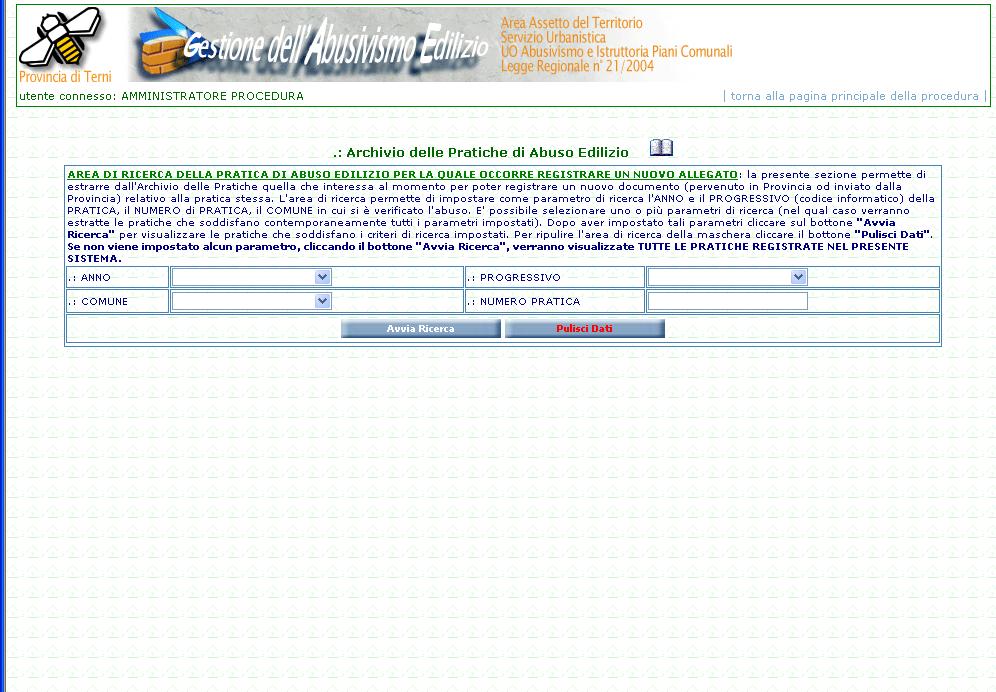 Fig.2 Esempio di maschera relativa all