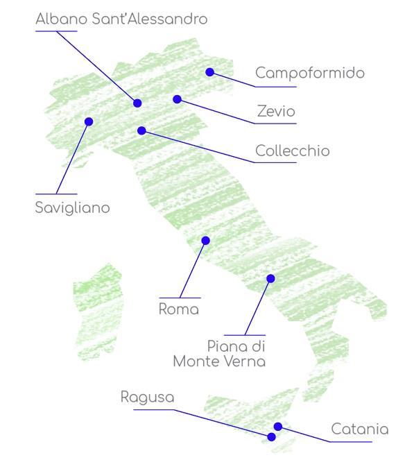 Parmalat Italia 960 Milioni di fatturato 1800 Collaboratori 9 Stabilimenti di Produzione Oltre