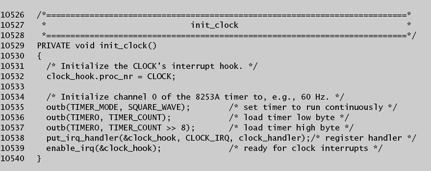 init_clock() clock_hook.