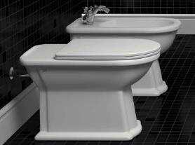 Terra WC#EPOTNMPBI BI#EPOTN1BI CV#EPOUTBIACXX WC EPOCA a terra Mono Blocco Scarico a parete Bianco WC EPOCA Floor standing With Cistern P trap White BIDET EPOCA a terra monoforo Bianco