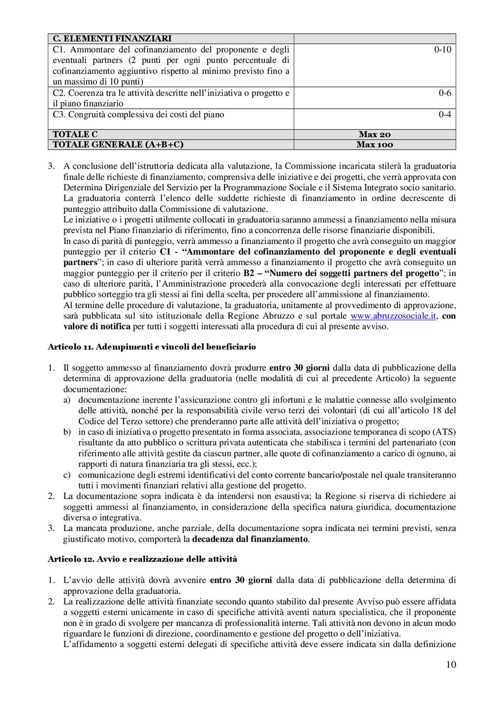 Pag. 18 Bollettino Ufficiale della Regione