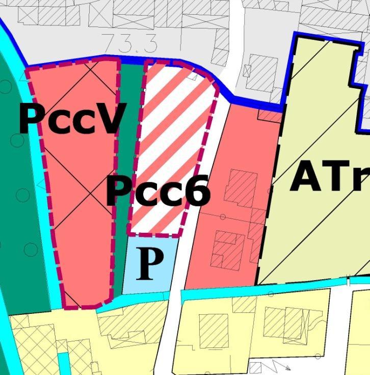 PCC6 L area oggetto di Permesso di Costruire Convenzionato è sita a Postino, in fregio a Vicolo Madonnina. Sf - Superficie Fondiaria It Indice territoriale 1.