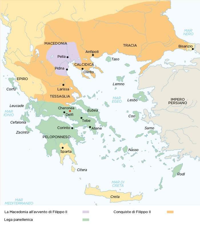 Fino al V sec Tessaglia, Macedonia ed Epiro si pongono ai margini di un area interessata da una forte crescita culturale, economica e politica partecipando solo in maniera parziale alla diffusione e