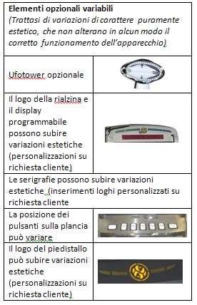 Nome Mobile: LOTUS DUAL Larghezza: cm 55 Profondità: cm 42 Altezza: cm 194 kg 107 NB: Il colore, I materiali, le