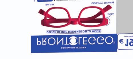 Kit PRONTOLEGGO ELITE: n 24 occhiali in 4 colori, diottrie assortite da +1,00 a 3,50