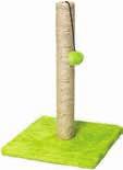 calcare naturale e fine sabbia di cava, 10 l 4,95 /l 0,50 LEOPET TIRAGRAFFI PISA realizzato in corda di sisal e peluche, con pallina per stimolare il gioco Dimensioni: L30