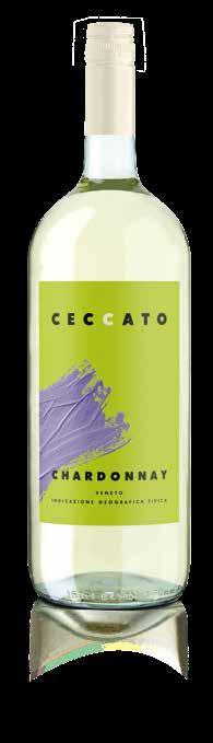 12% vol 1500 ml 8-10 C 12% vol 1500 ml 8-10 C PINOT GRIGIO DENOMINAZIONE DI ORIGINE CONTROLLATA DELLE VENEZIE CHARDONNAY INDICAZIONE GEOGRAFICA TIPICA VENETO Ceccato Pinot Grigio è un vino varietale