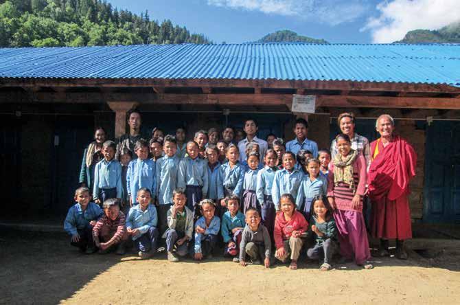 SCUOLA DEL DOLPO (GANCHEN MERI) NEPAL Progetti SAD attivi nel 2017 74 Codice progetto: 0549 Descrizione del progetto e località di intervento: sostegno a distanza dei bambini del distretto nepalese