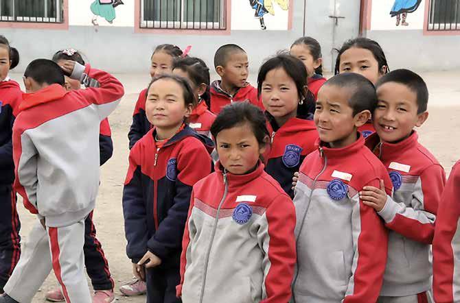 SCUOLA DI RIGMO TIBET PROVINCIA DEL QINGHAI Progetti SAD attivi nel 2017 78 Codice progetto: 0527 Descrizione del progetto e località di intervento: la Scuola Elementare di Rigmo si trova nelle