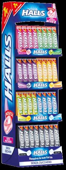 KG Halls Frutti Rossi SF 20 0,64 Halls Liquirizia SF 20 0,64 Halls Original SF 20 0,64 Halls Extra