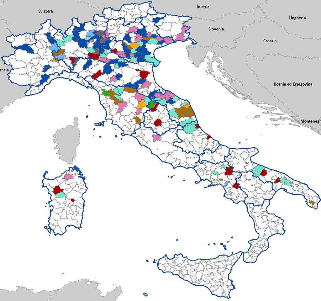 IMPRESE drivr: mdi imprs F: Cmmunity Mdia Rsarch su dati Istat; Mdibanca -