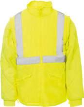 Giubbotto interno Inside jacket Parka triplo uso bicolore in alta visibilità, composta da: giacca