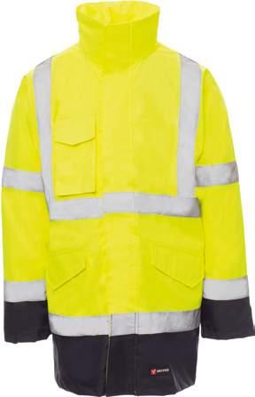 Giubbotto interno smanicato Sleeveless inside jacket Triple use high visibility parka with the