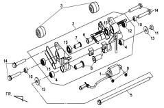 FRAME BODY SET ENG.