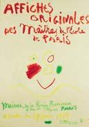 38 227 Pablo Picasso (1881-1973) Affiches originales pes maitres de l Ecole de Paris - 1959