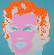 Morning sul retro 278A Andy Warhol after Base d asta 400 Flower s - Serigrafia su carta, open