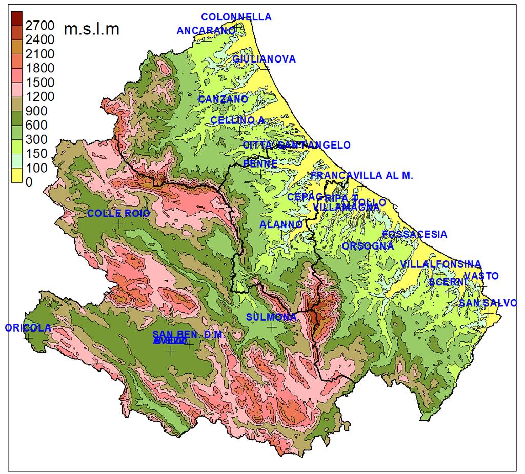 Introduzione Il rilievo delle variabili meteorologiche sul territorio regionale assume particolare importanza ai fini della corretta esecuzione delle pratiche colturali.