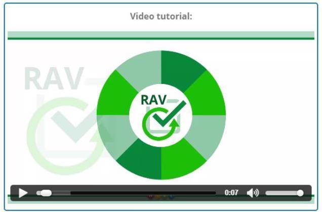 Un video tutorial per consultare il RAV