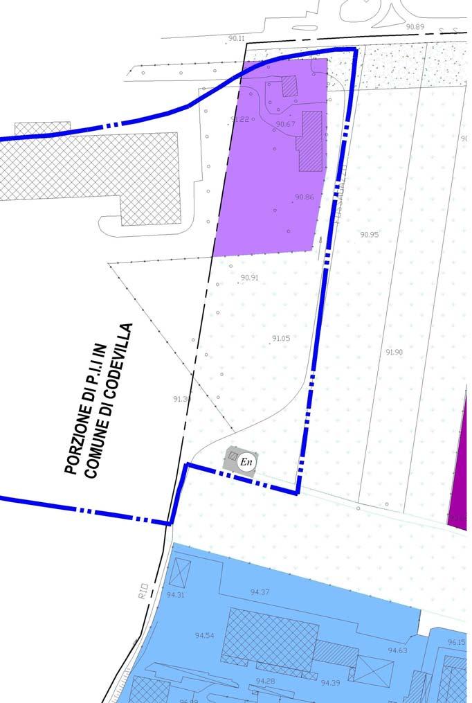 - COMUNE DI TORRAZZA COSTE Come si evince dall estratto di P.R.G. all interno dell area scorre il Rio Fossagazzo (PV024 RIO LURIETTA BRIGNOLI) (art. 31 e 31.