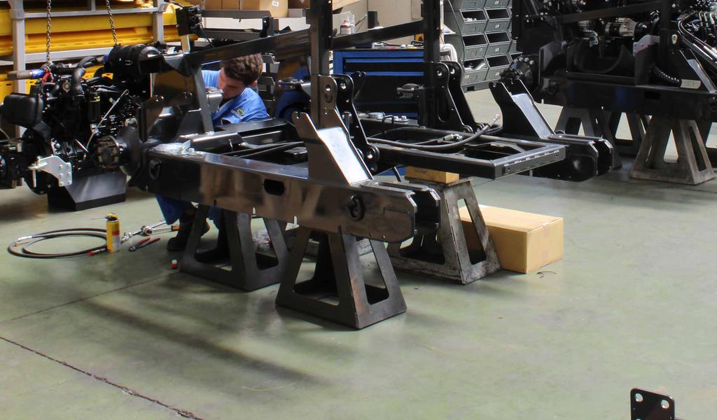 RoboMAX è QUALITÀ RoboMAX è costruito in acciaio ultra resistente per garantire lunga durata, tutti i componenti sono collaudati