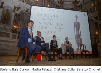 14 giugno 2016 Mycultureinblog.blogspot.it Pag 1/7 martedì 14 giugno 2016 ARTE: "UN SOGNO FATTO A MANTOVA" RINASCIMENTO E CONTEMPORANEO. UN SOGNO FATTO A MANTOVA 12.6-13.11/2016 Palazzo Te, 12.6-13.11Teatro Bibiena, 11.