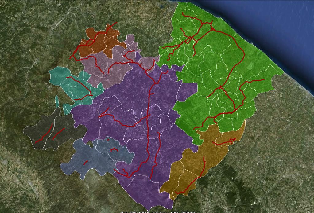 LE DORSALI ACQUEDOTTISTICHE acquedottistiche. Lo studio ha individuato tre scenari come soluzioni per la ricerca di nuove fonti di approvvigionamento di qualità.