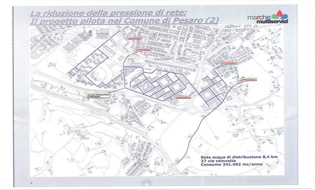 Relativamente alle perdite amministrative e al miglioramento del sistema di misura, nel 2012 MMS ha continuato il piano di sostituzione programmata dei contatori (2734) con quelli di nuova