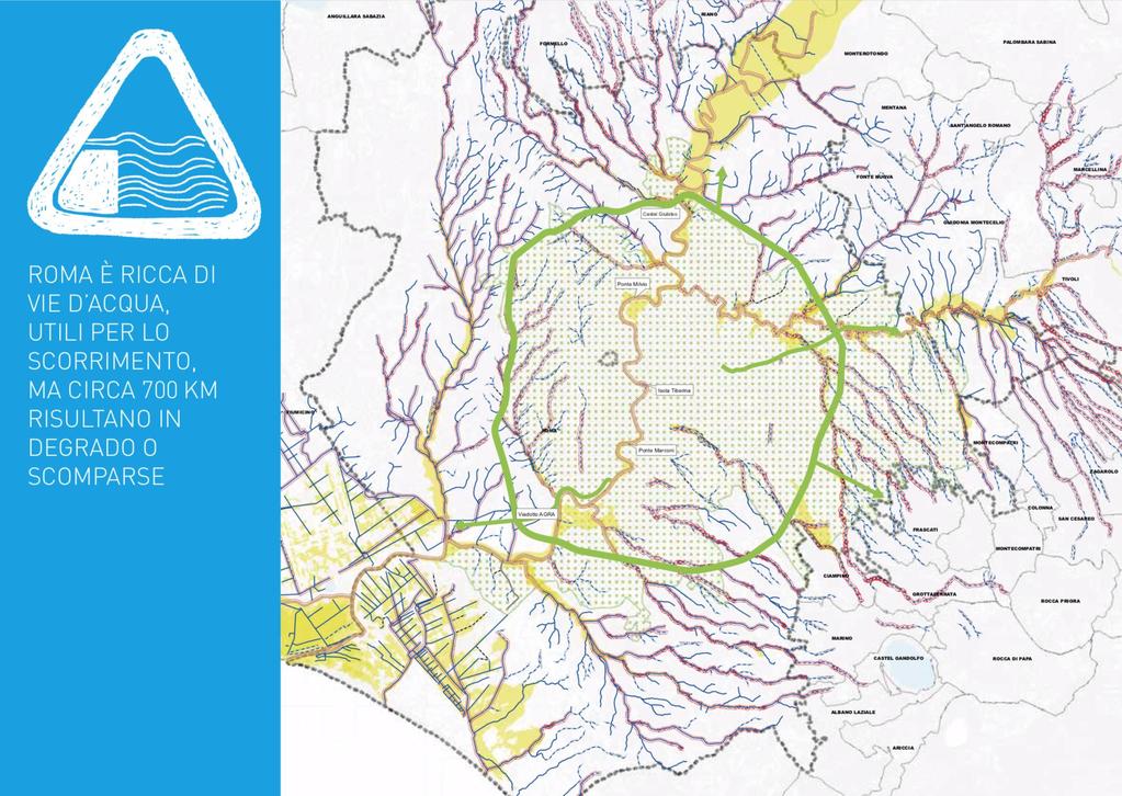 Vie d acqua tombate o diventate discariche Le ispezioni e le cartografie dell Autorità mostrano la scomparsa del fitto reticolo