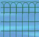 25000 250 312,12 RT 020.150.30000 300 374,45 RT RETE LUX-URSUS Rete in filo di acciaio zincato e plasticato. Fili orizzontali intrecciati ø mm 2,40. Fili verticali ondulati ø mm 3. Colore verde.