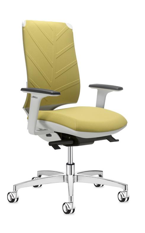 IL COMFORT DISEGNATO ALL INSEGNA DEL RISPETTO AMBIENTALE Leaf è la seduta che migliora la tua giornata. Traspirante ed ergonomica, Leaf assicura comfort e riduce l affaticamento.