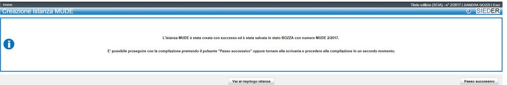 Processo: fase 1 S.I.Ed.ER -6 1. S.I.Ed.ER: 1. Professionista accede a S.I.Ed.ER tramite FedERa 2. Nuovo fascicolo 3. Scelta Comune e Tipo di istanza MUDE 4. Scelta Tipo titolo edilizio 5.