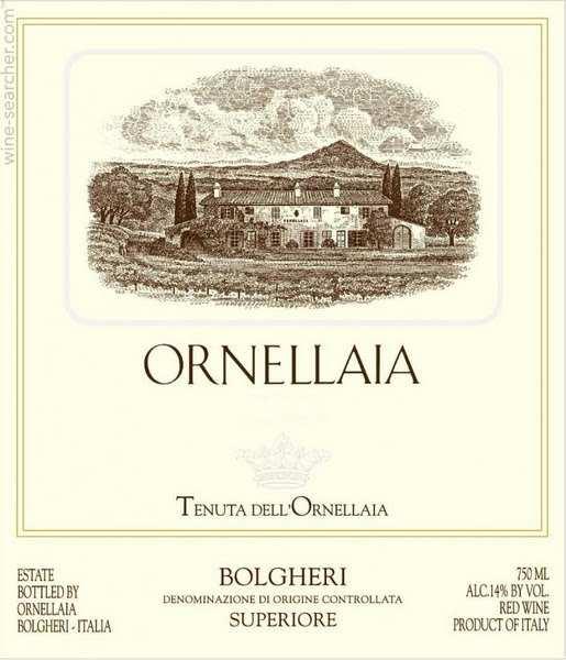 00 (56% Cabernet Sauvignon 27% Merlot 10% Cabernet Franc 7% Petit Verdot) 2015 185.00 Guado al Tasso, Tenuta Guado al Tasso - Bolgheri 2016 110.