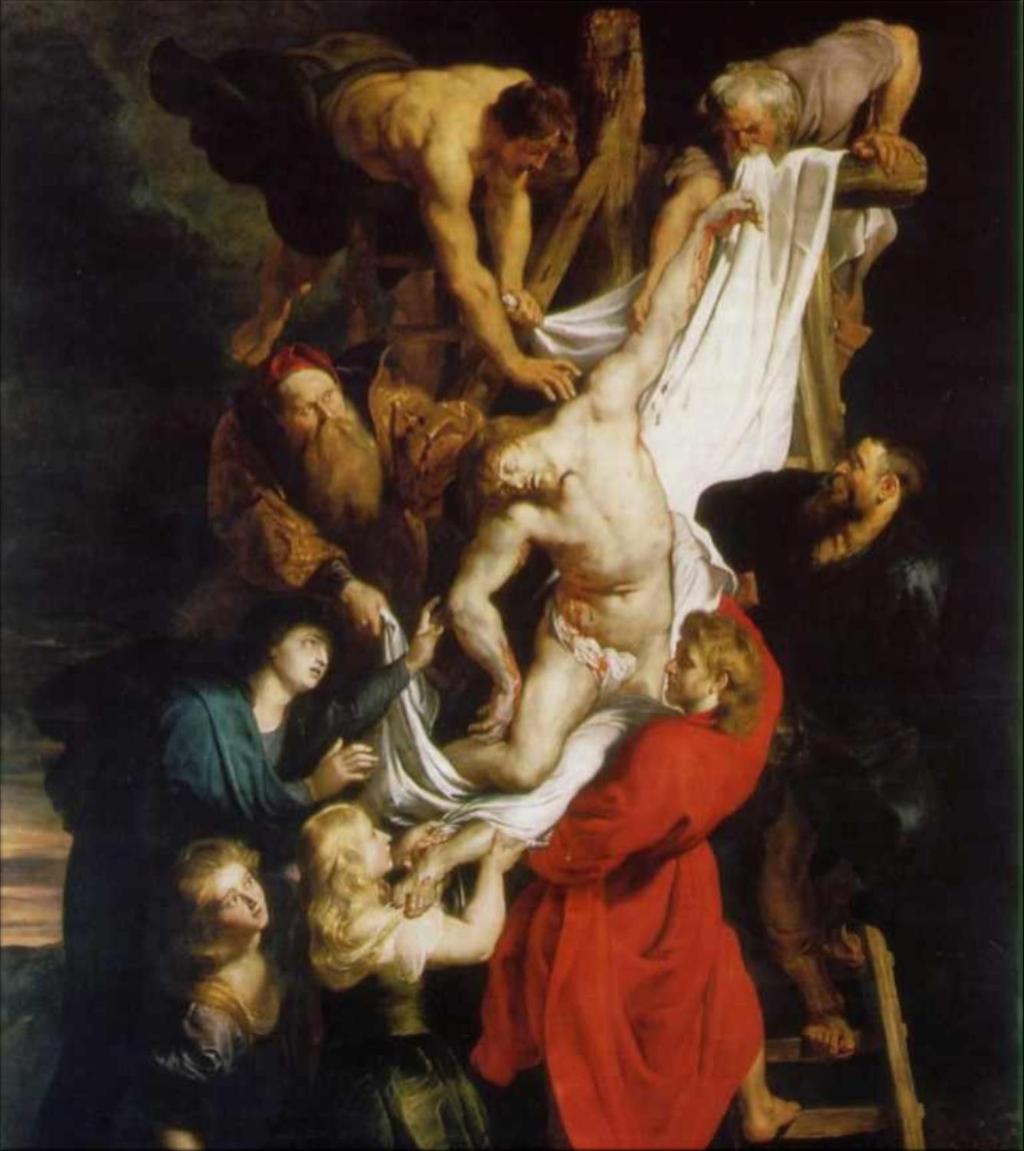 ANVERSA, Cattedrale Pietro Paolo Rubens, 1611-1614 Prendendo spunto dalla geniale invenzione di Rubens per il trittico di Anversa (1611 1614), fa la sua