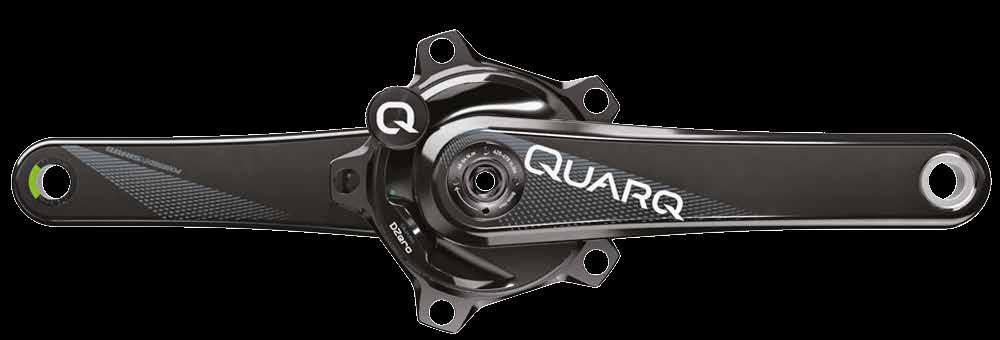 172 SRAM guarnitura quarq dzero carbonio pedivella 172,5mm senza corone 130 BCD nero bb30 892,00 00.3018.144.