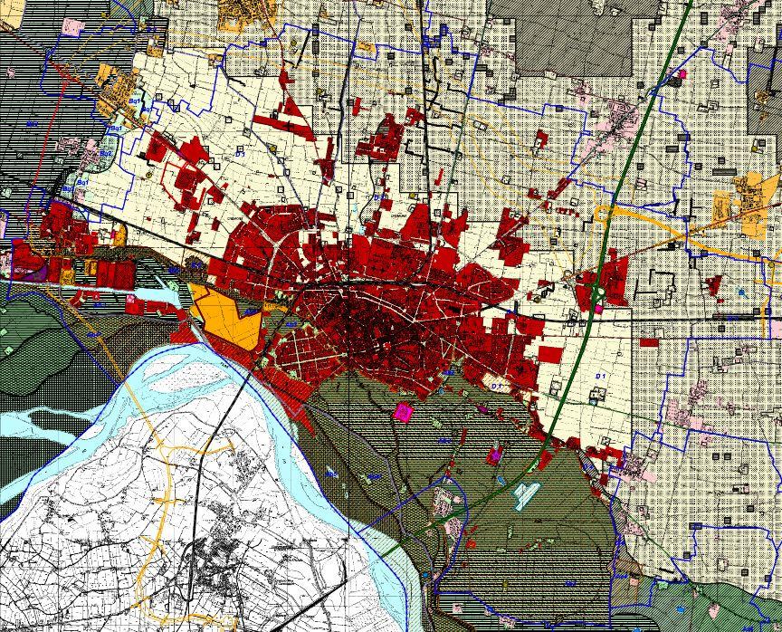 generate dagli usi dei suoli in essere 4 ; z) livelli di compatibilità insediativa e d idoneità agricola (i quali, privi di carattere prescrittivo e rappresentati cartograficamente tramite griglia