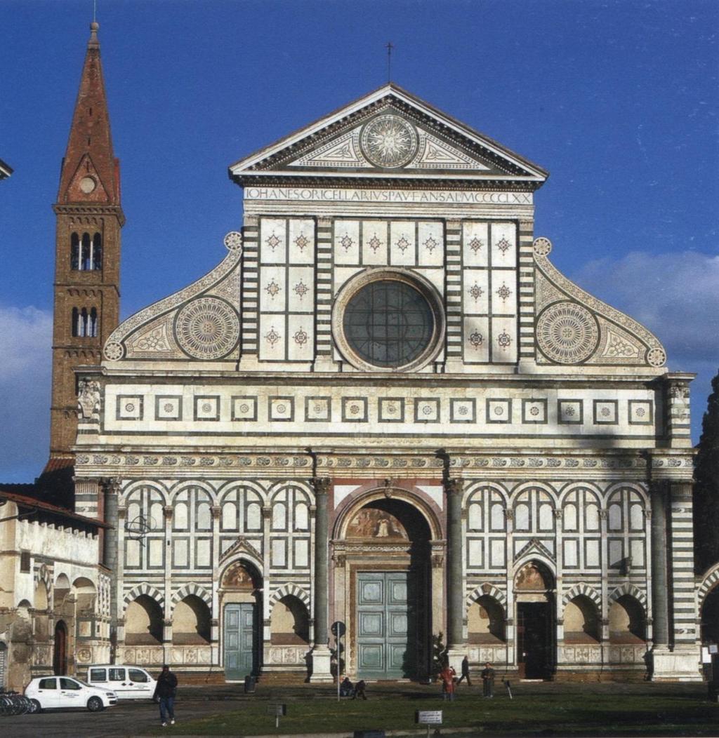 Firenze, facciata di Santa
