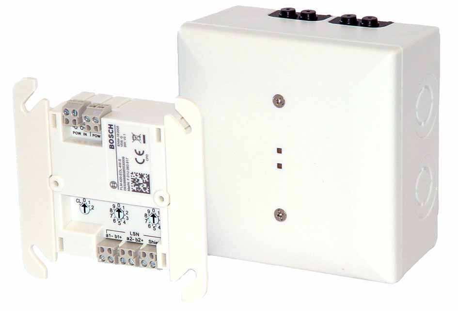 AVENAR Detector 4000 Panoramica del sistema it 7 Identificazione rivelatore singolo sulla FACP in caso di allarme. Indicazione di allarme sul rivelatore con un LED rosso lampeggiante.