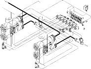 For specific controller features, see the relative controller section. SOFTENG VERSIONS SCHEMES - A) Duplex softening scheme with two brine measure valves, slow rinse, V output valve.