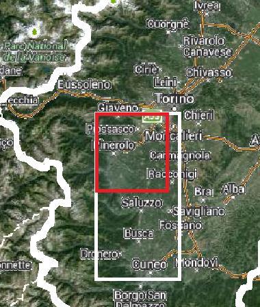 Torino circa 97% dei MAPPSA della provincia di Torino ACTINIDIA: