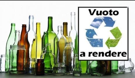 VUOTO A RENDERE BEVI L ACQUA DEL