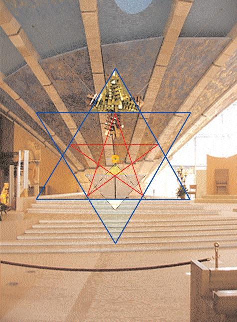 Il massone ed esperto di simbologia massonica Jules Boucher scrive: «l altare dei templi egizi era formato da una piramide con tre cubi sovrapposti...».